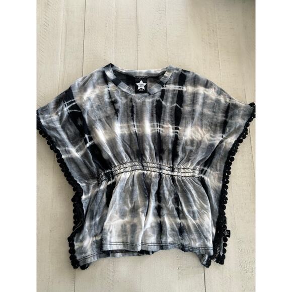 Pixie Lane Tie Dye Bamboo Poncho 18-24 Months EUC - Picture 1 of 5